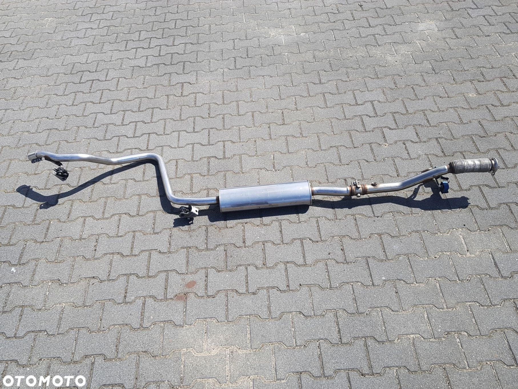 Tłumik wydechowy komplet Renault Captur II 1.5 DCI 203003145R - 3