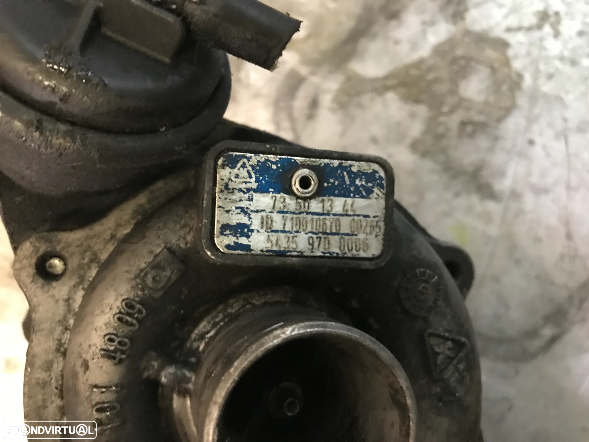 TURBO OPEL CORSA C / COMBO 1.3CDTI 75CV 73501344 54359700006 - 5
