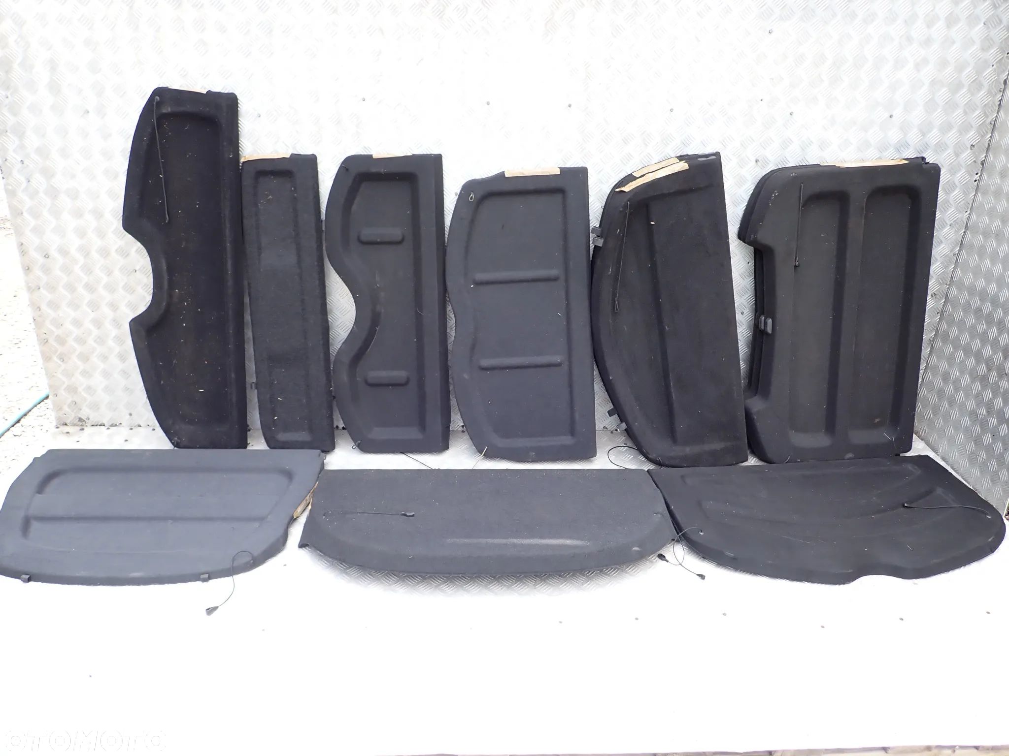 PÓŁKA BAGAŻNIKA RENAULT TWINGO II , RENAULT MEGANE III COUPE , SUZUKI SWIFT MK6 , KIA PICANTO III , KIA RIO III , HONDA CIVIC VIII UFO , MAZDA 2 , ALFA GIULIETTA , DACIA LOGAN /SANDERO - 1