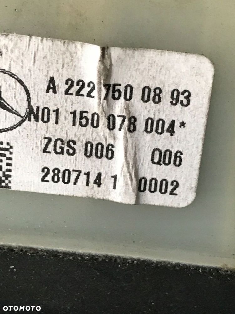MERCEDES 222 zamek klamka z kamera A 2227500893 - 3