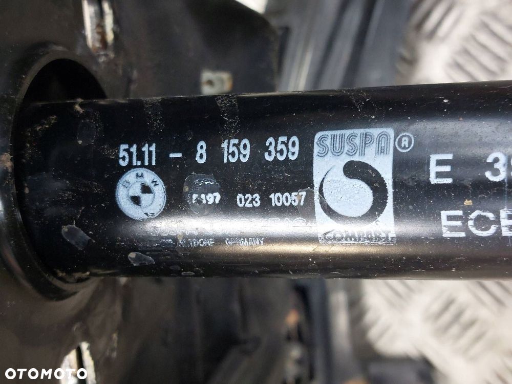 PAS PRZEDNI WZMOCNIENIE CZOŁOWE + CHŁODNICE BMW E39 520i 2.0 24V M52 - 13