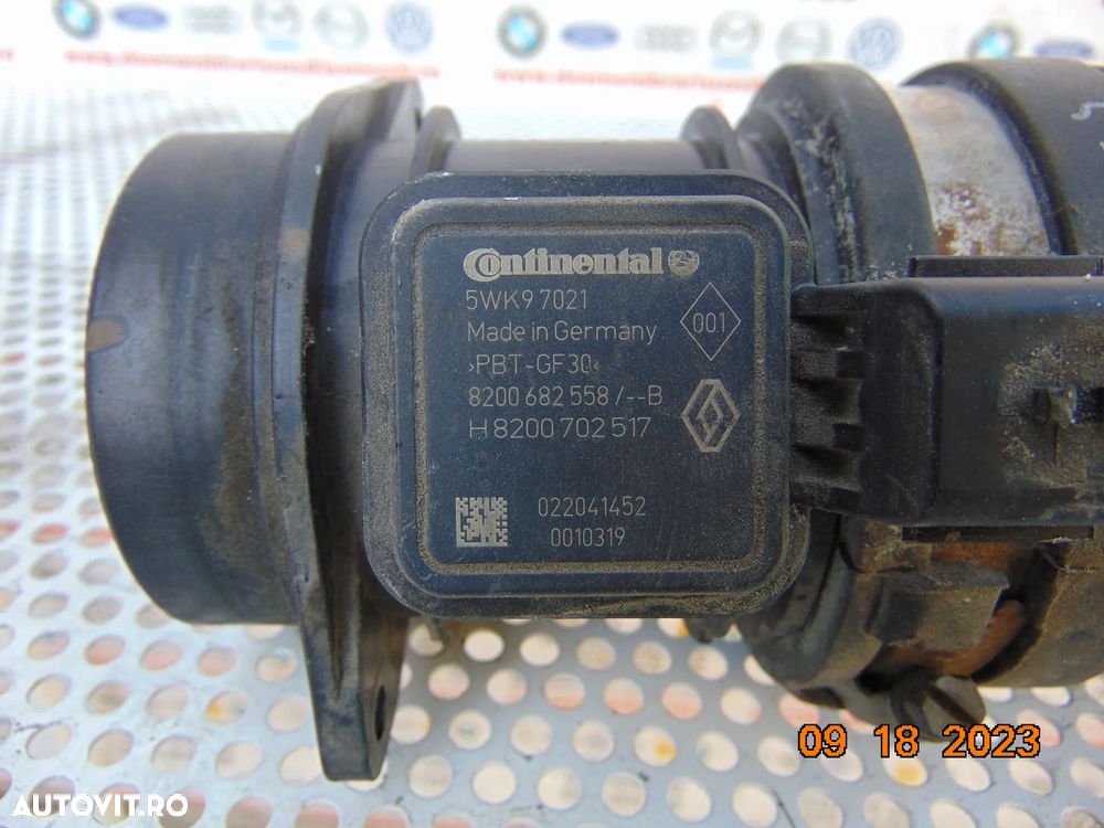 debitmetru aer Renault Scenic 3 1.6dci megane 3 1.6 diesel clio 4 1.5 dacia logan sandero nissan qa - 1