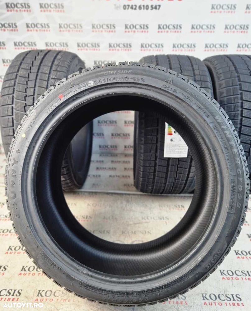 SET Anvelope noi iarna - 245 40 19 cu 275 35 19 - SUNNY - 5