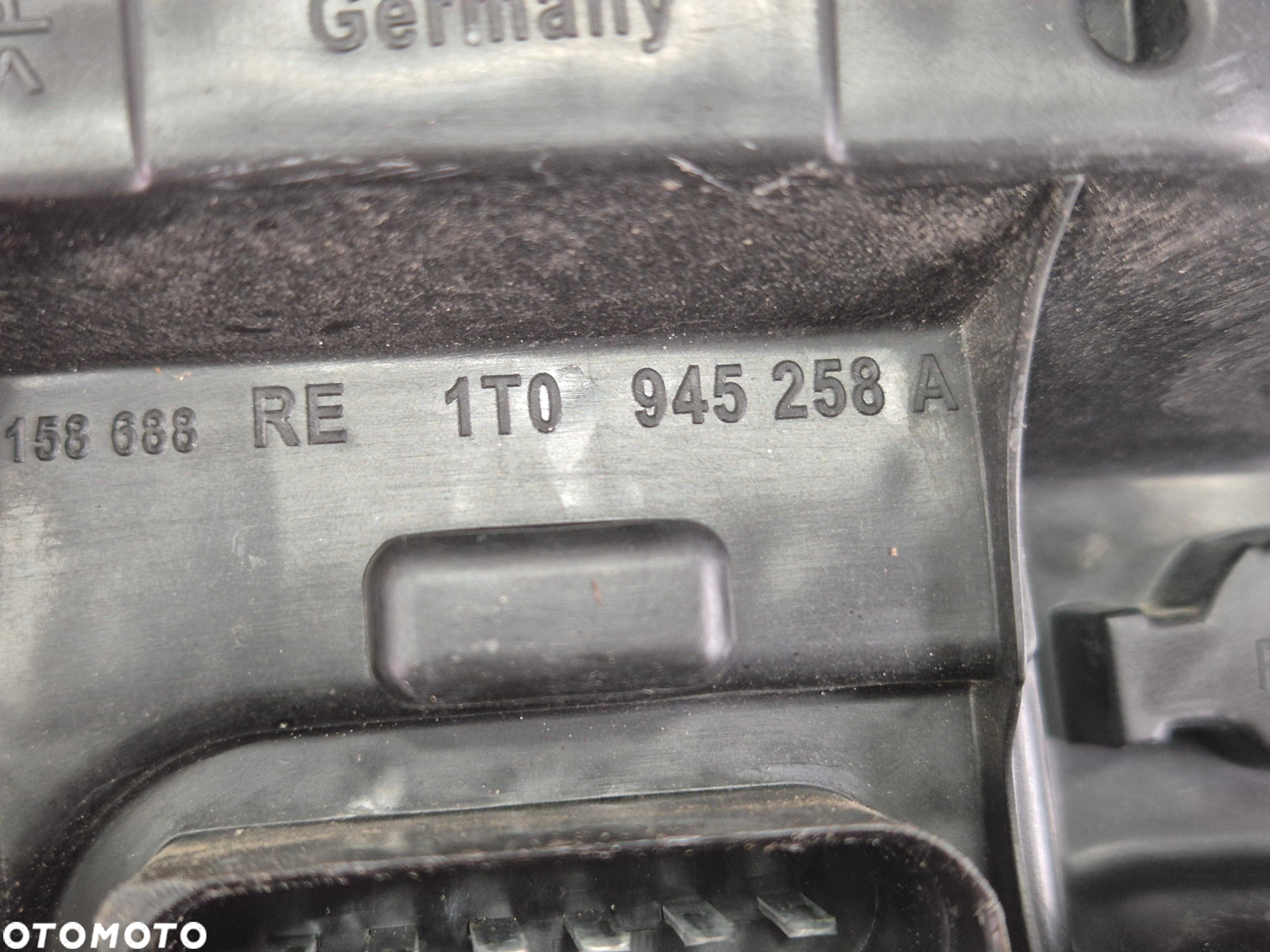 vw touran wkład tylnej prawej lampy tył prawy kostka - 6