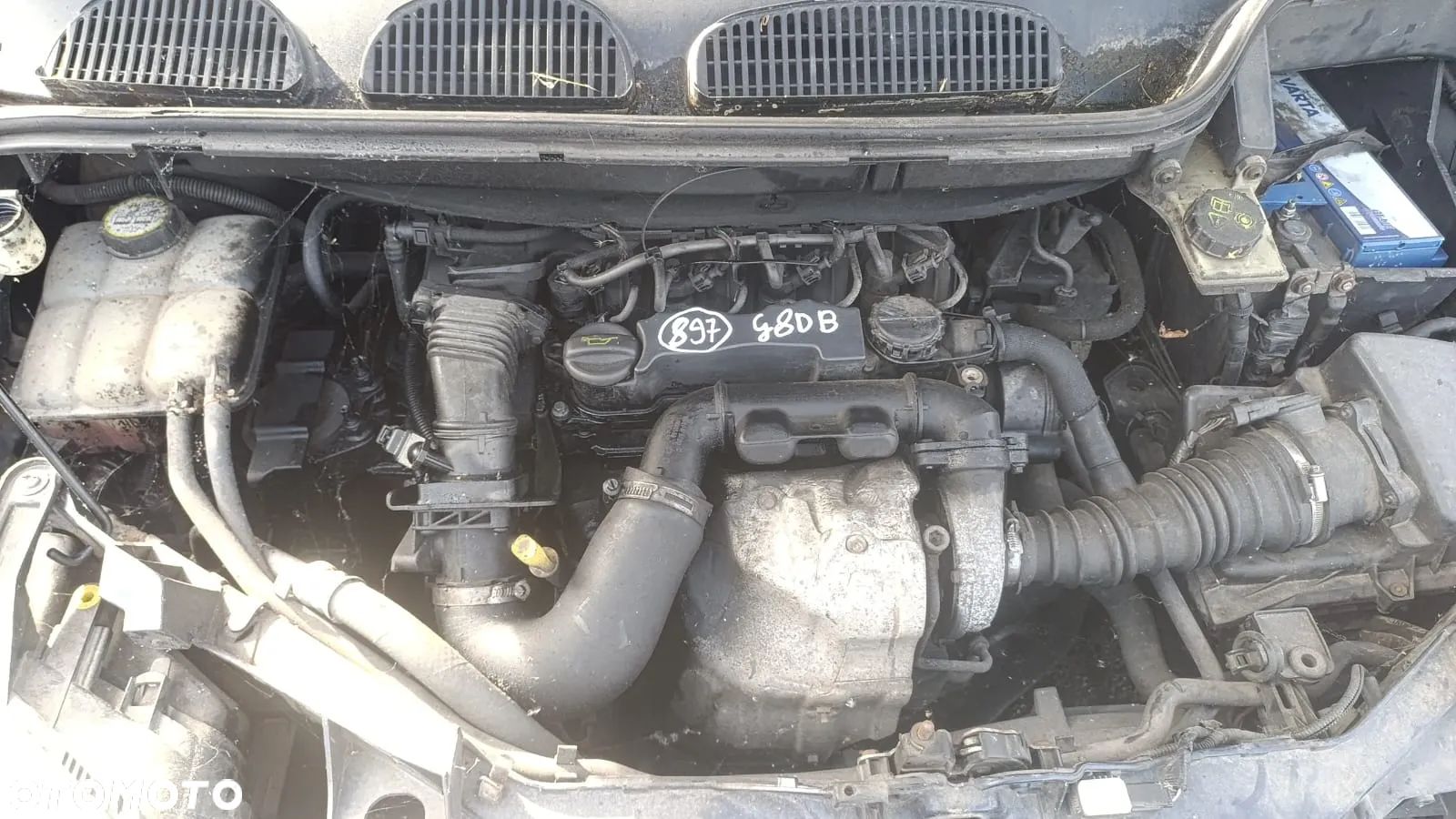 35494 ford focus c-max kompletny silnik 1.6 TDCi 109 km G8DB - 1