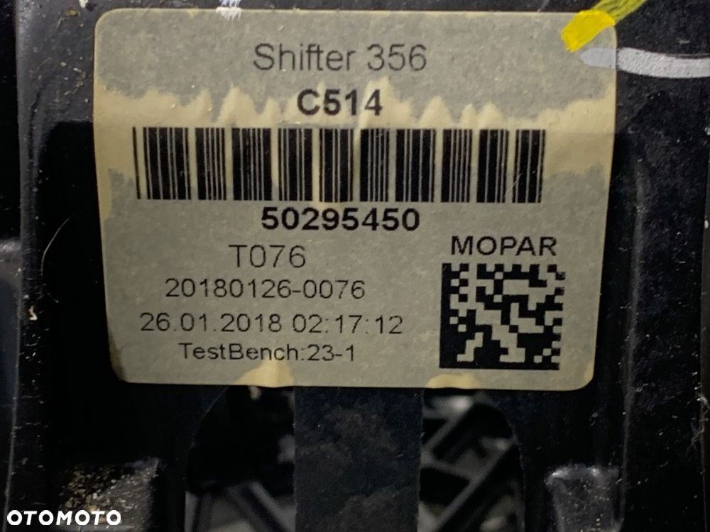DŹWIGNIA ZMIANY BIEGÓW  FIAT TIPO sedan (356_) 2015 - 2022 1.4 (356SXA1B) 70 kW [95 KM] benzyna - 6