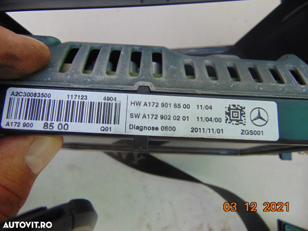 Navigatie Mercedes ML w166 GL x166 W212 w204navigatie completa display unitate - 4