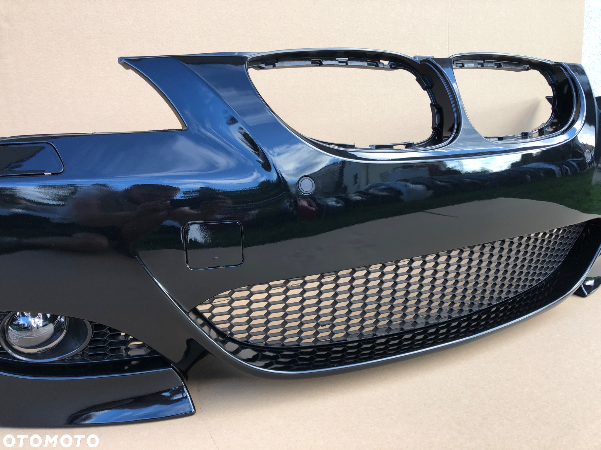 ZDERZAK BMW E60 M5 M PAKIET PRZÓD PDC BLACK SAPHIRE - 5