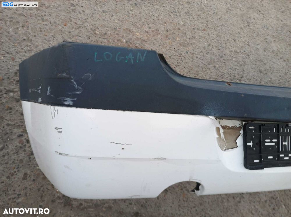 Bara Spoiler Spate cu Imperfectiuni Dacia Logan 1 Berlina Sedan 2004 - 2008 [X3378] - 5