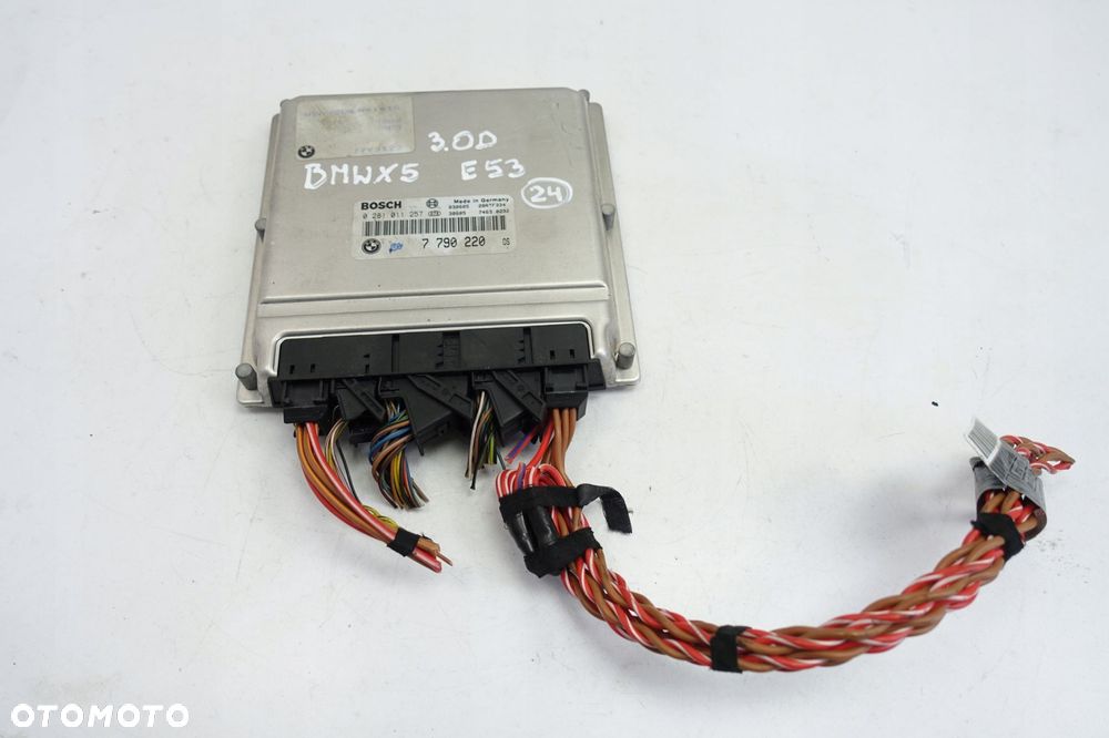 BMW X5 E53 3.0 D KOMPUTER SILNIKA sterownik MODUŁ - 1
