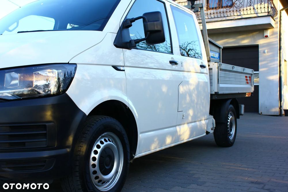 Volkswagen Transporter T6 2.0 TDI 102KM DOKA BRYGADÓWKA 6 OSÓB FV23% - 17