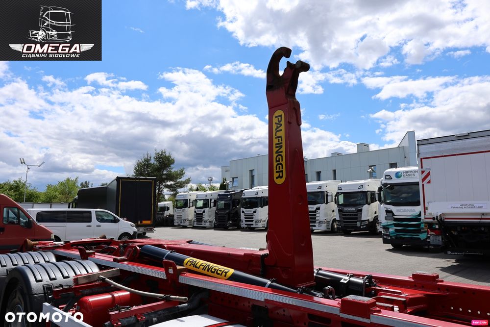 Scania R 450 Hakowiec // Oś skrętna // PALFINGER // Klima postojowa / - 27