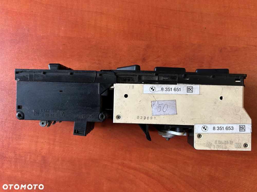 BMW 5 E34 Panel klimatyzacji 8351651 8351653 - 2