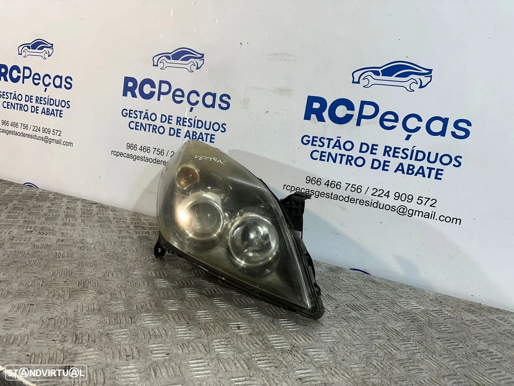 .Oticas Farol Frente Frontal Esquerda Direita Original GM Opel Vectra C Facelift Fase 2 13170922 13170921 - 13