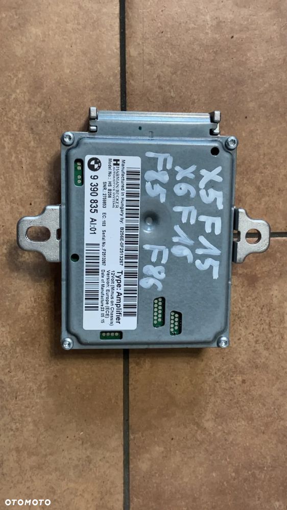 BMW X5 F15 X6 F16 F85 F86 STEROWNIK MODUŁ ASD 9390835 - 2
