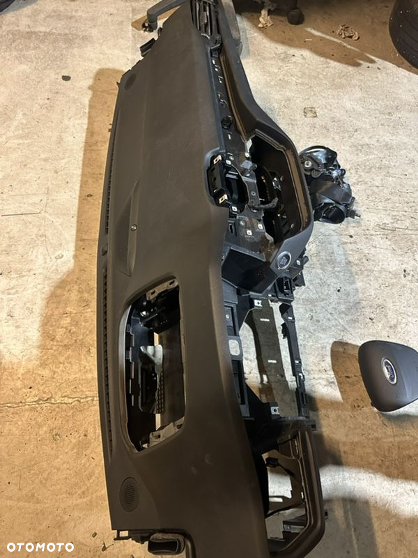 DESKA ROZDZIELCZA konsola kokpit pulpit poduszki airbag pasy KOMPLET ORYGINALNY Ford Focus MK4 - 5