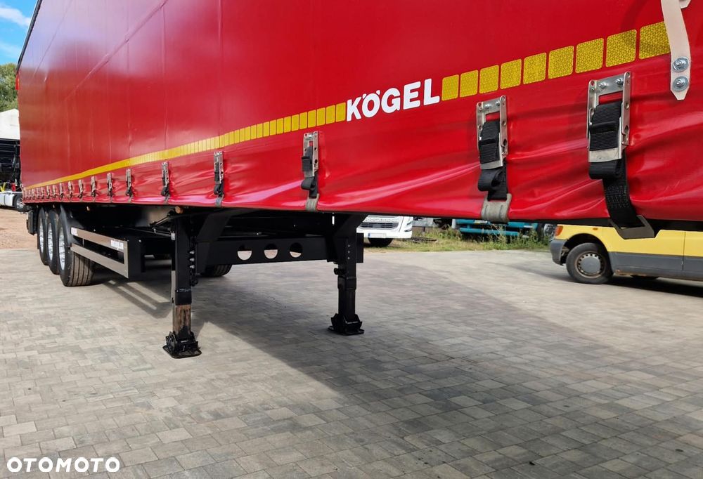 Kögel * FIRANKA STANDARD * DACH PODNOSZONY * OŚ POD SAF * - 4