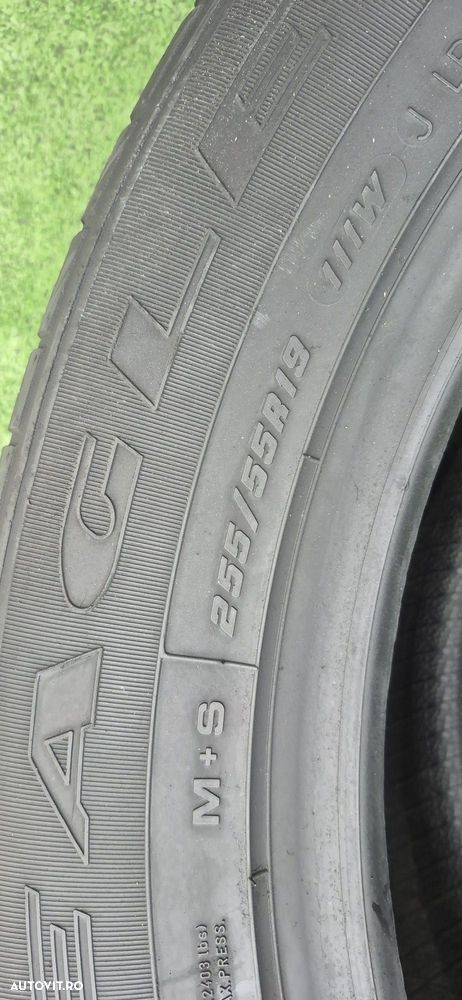 Anvelope 2x255 55 19 goodyer dot 18..19 mm 5.3 - 6