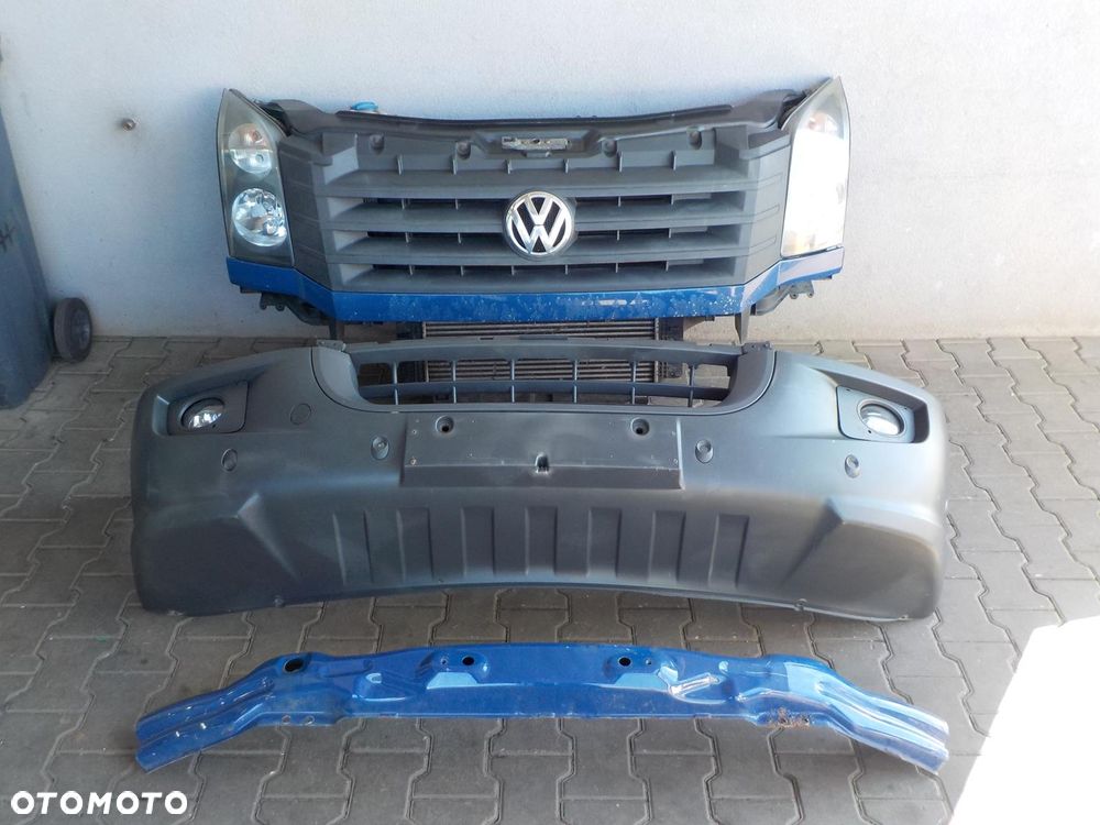 VW CRAFTER 2.0 TDI LIFT PAS PRZEDNI ZDERZAK KOMPLETNY PRZÓD CHŁODNICE GRILL LAMPY - 2