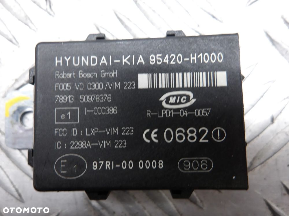 HYUNDAI TUCSON I 04-10 2.0 CRDI 4X4 MODUŁ IMMOBILIZERA 95420-H1000 - 4