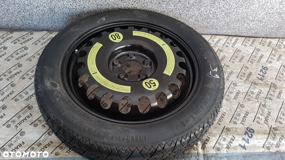KOŁO DOJAZDOWE MERCEDES A B C KLASA 5X112  155/70R17 AUDI A4 B7 B8 - 10