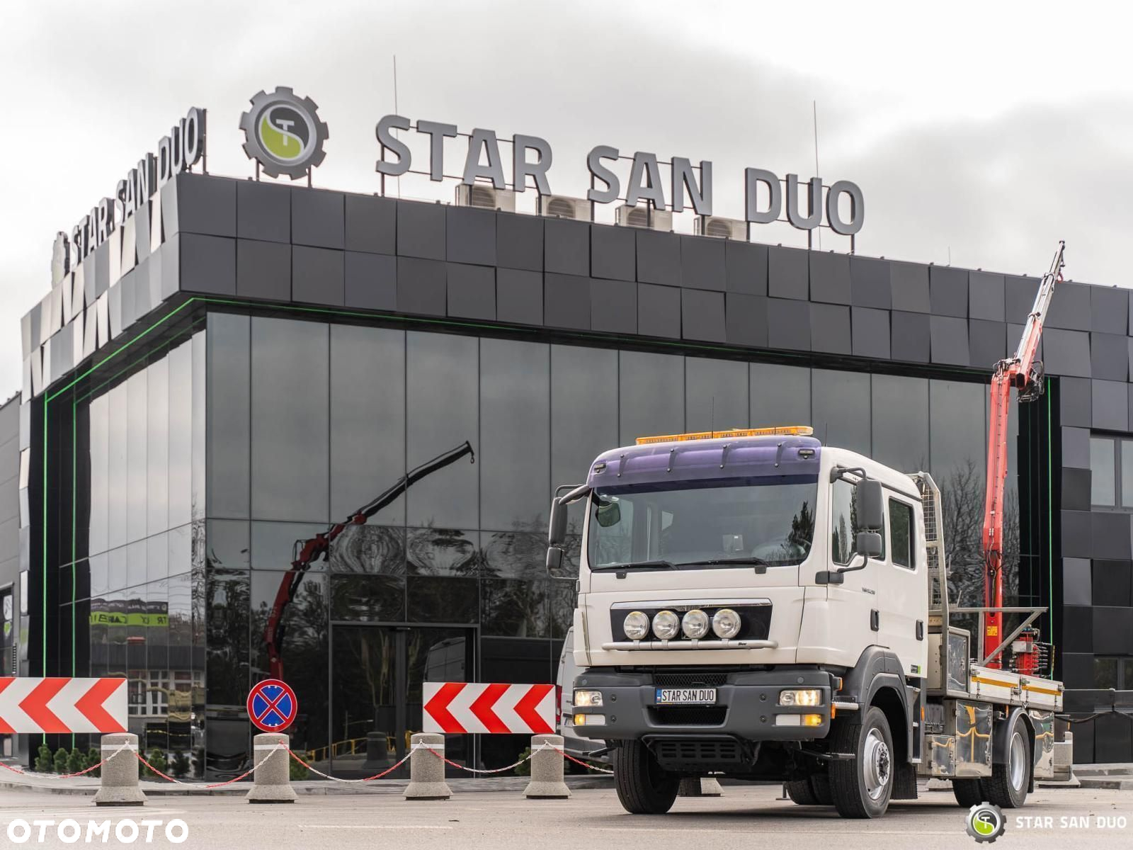 MAN TGM 13.290 4x4 BI FASSI F40B22 Żuraw Wciągarka DOKA - 10