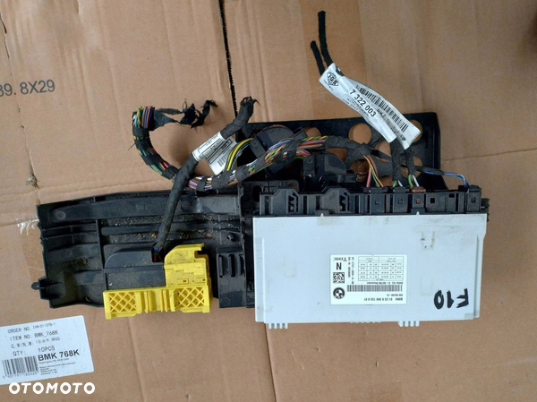 BMW 5 F10 F11 2010-2017 Moduł sterownik fotela