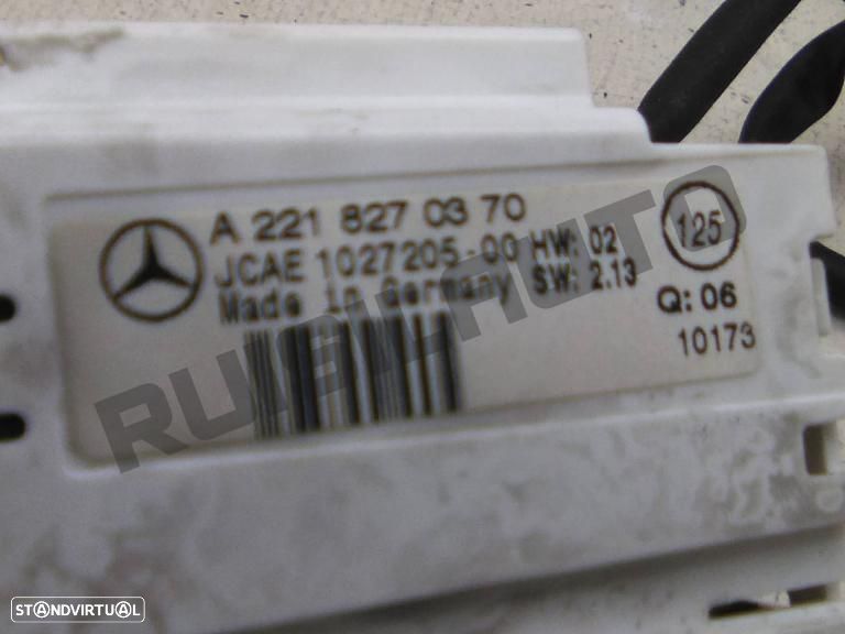 Relógio Analógico A22182_70370 Mercedes S W221 Sedan [2005_2013 - 4