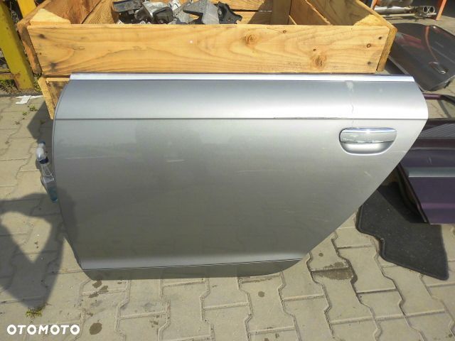 AUDI A6 C6 04r- DRZWI LEWE TYŁ TYLNE - 1