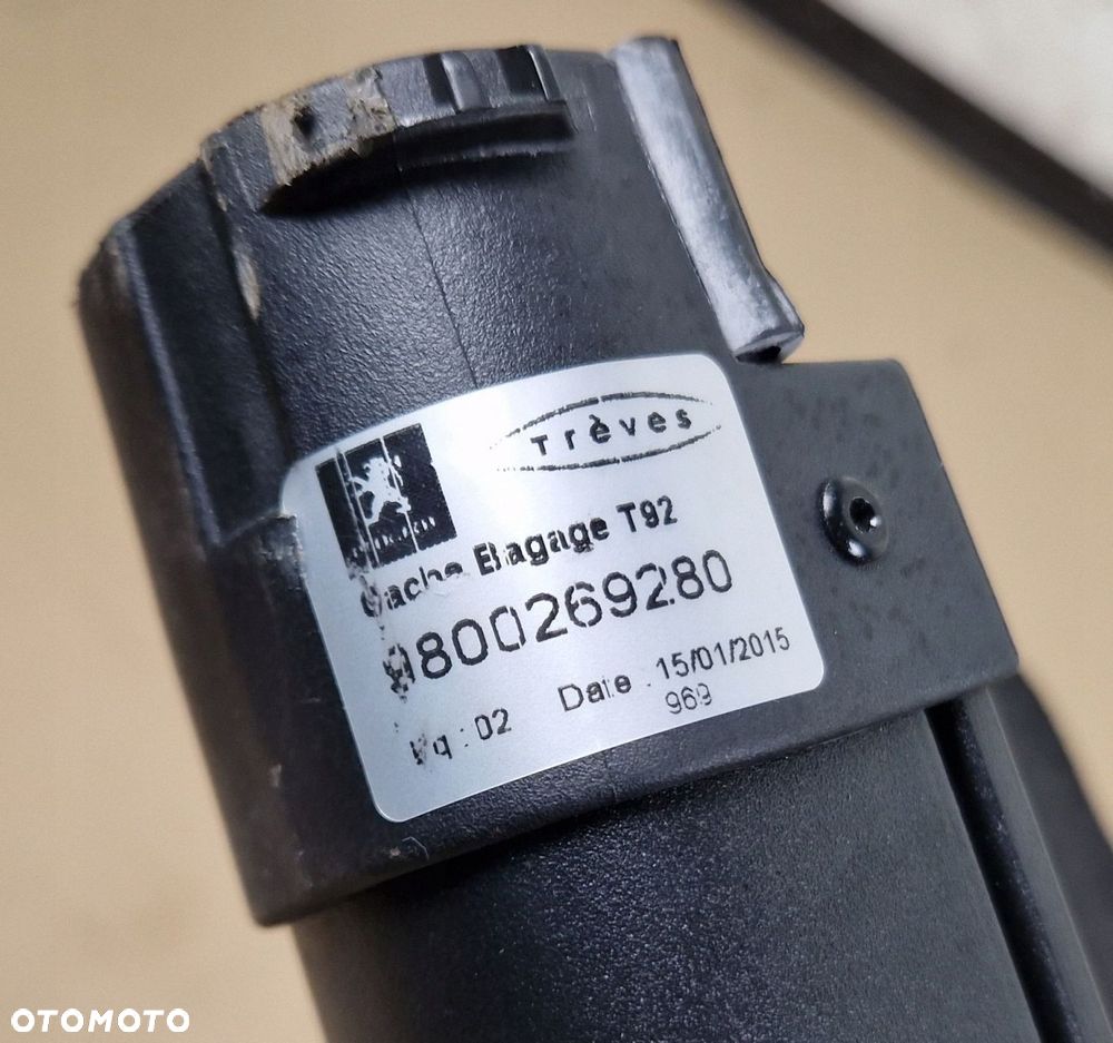 peugeot 308 2 ii t9 kombi 14-19 roleta tylna bagażnika 9800269280 - 8