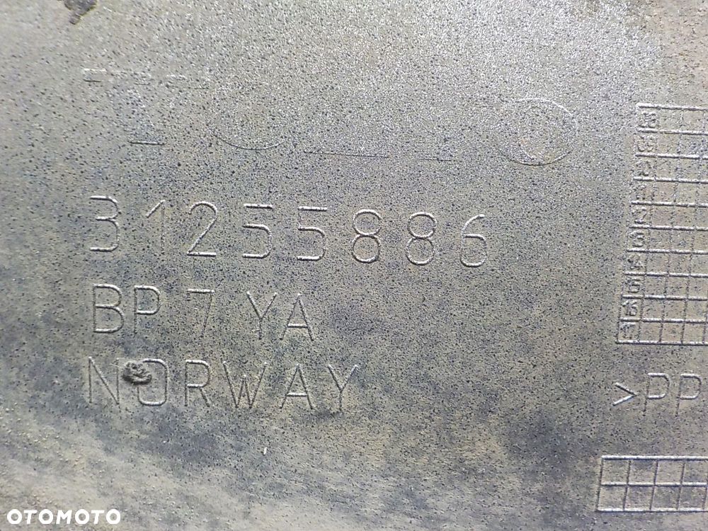 VOLVO C30 DYFUZOR DOKŁADKA ZDERZAKA TYŁ 31255886 - 2