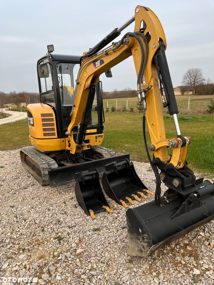 Caterpillar Minikoparka gąsiennicową CAT 302,7 22r 3x łyżki Verachter MS05 dodatk.linie hydr CATEPILLAR 302 303.5 303 bobcat Kubota Yanmar Takeuchi 2,8 tony - 39