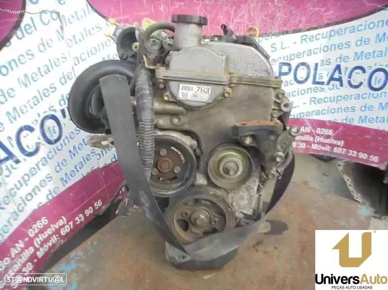 MOTOR COMPLETO TOYOTA YARIS 2003 -1SZFE - 1
