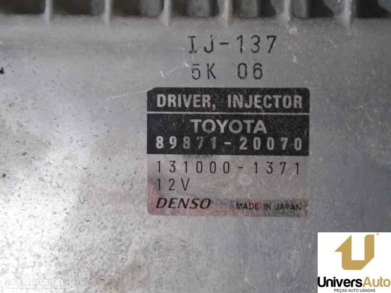 CENTRALINA INJECÇÃO TOYOTA RAV 4 III 2008 -8987120070 - 2