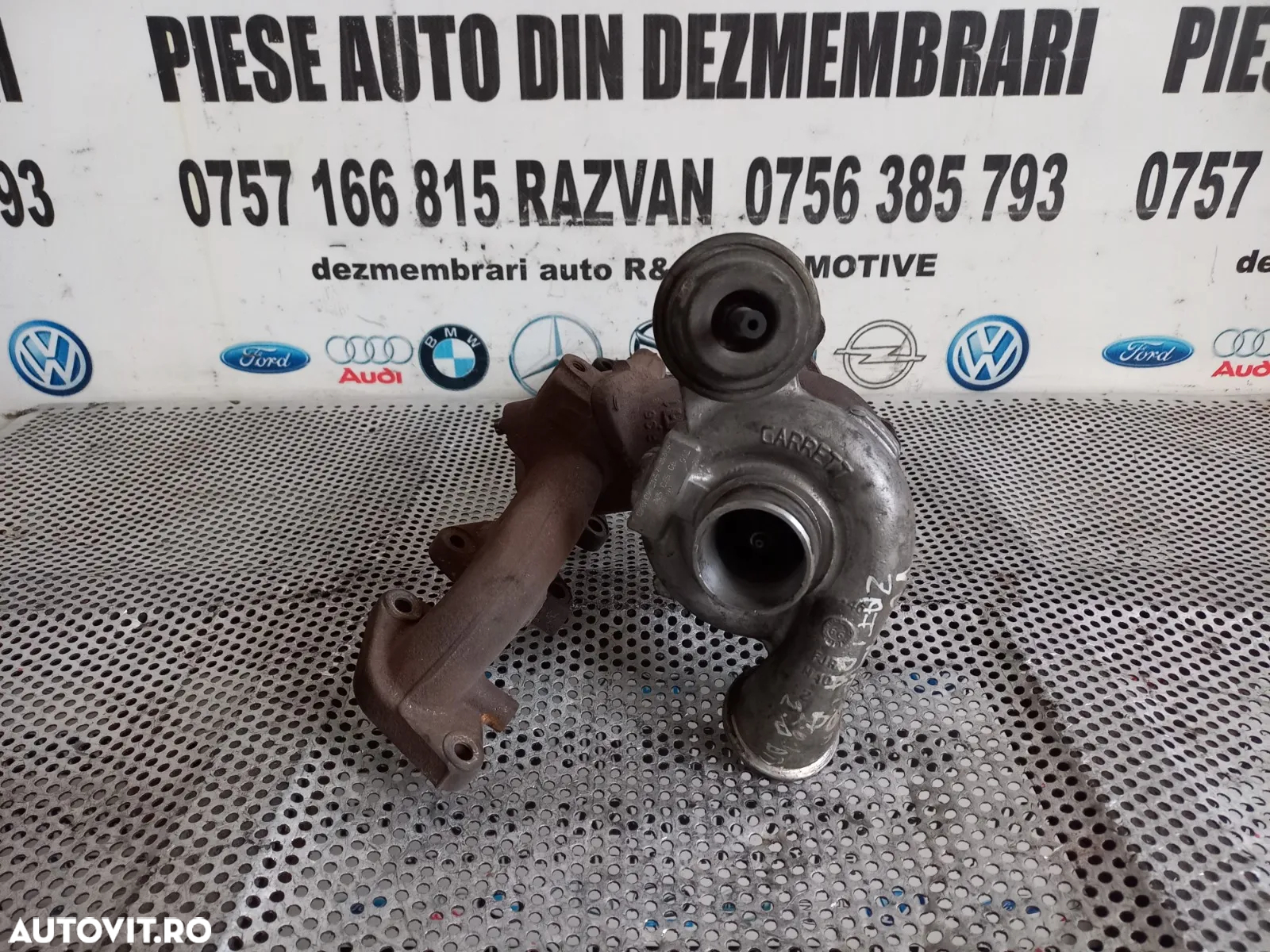 Turbo Turbina Opel Astra G Zafira A Vectra B/C 2.0 Dti Cod  - Dezmembrari Arad - 2