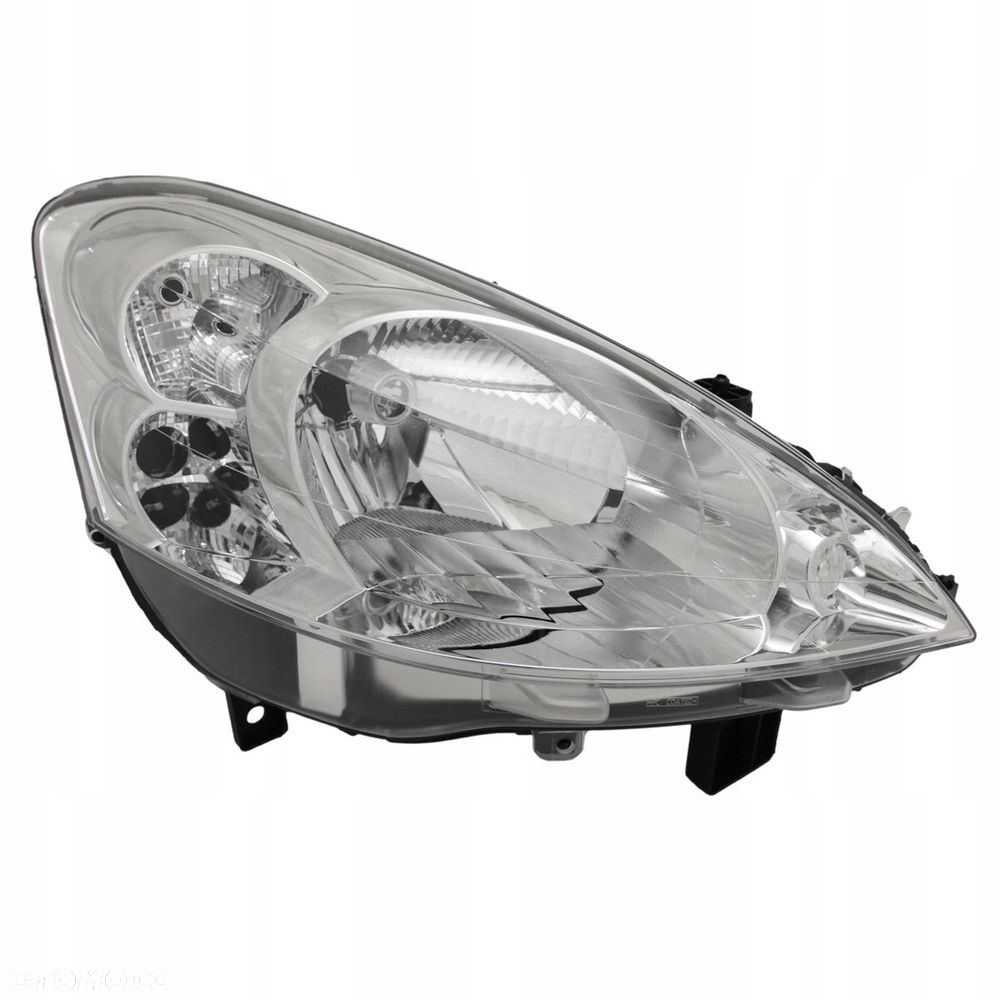Reflektor Lampa Przód Peugeot Partner 2 II B9 2008-2012 R - 1
