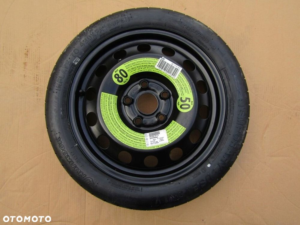 Koło Dojazdowe 16 VW Caddy Golf V VI VII VIII Passat B6 B7 B8 Jetta Seat Leon Ateca Skoda Karoq Kodiaq - 3