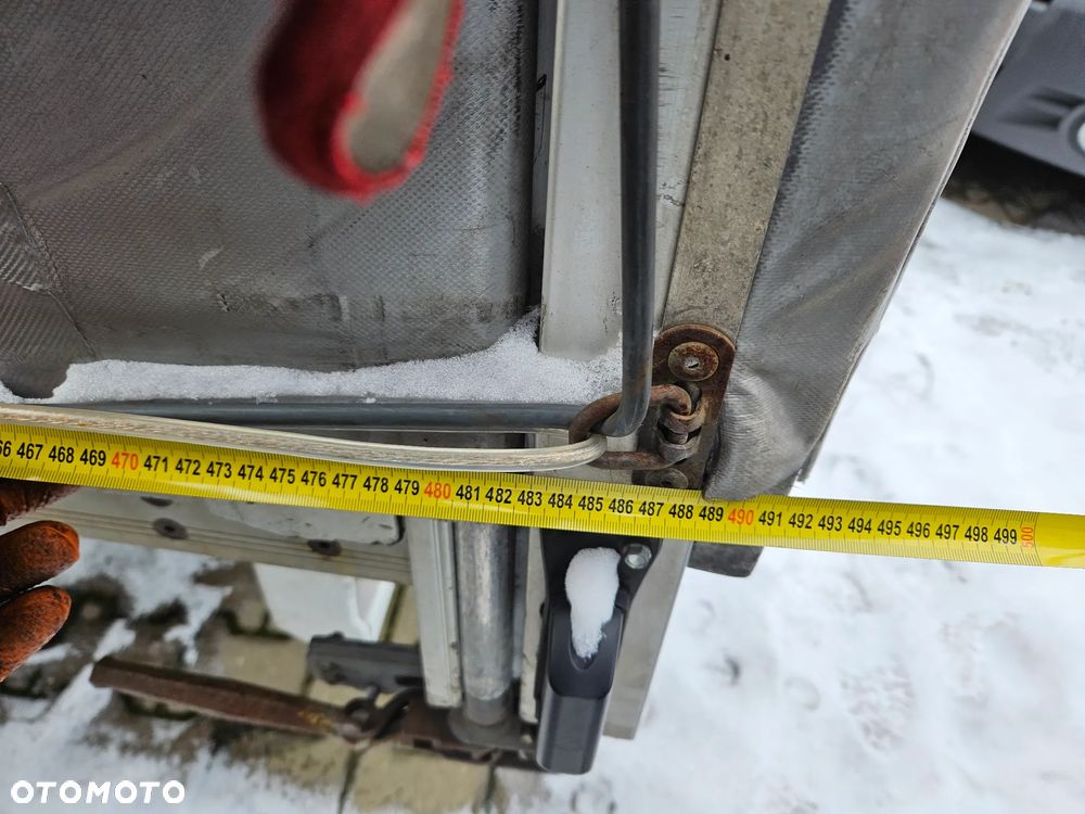 Renault Master III 3 skrzynia ładunkowa plandeka  225x480x248 - 12
