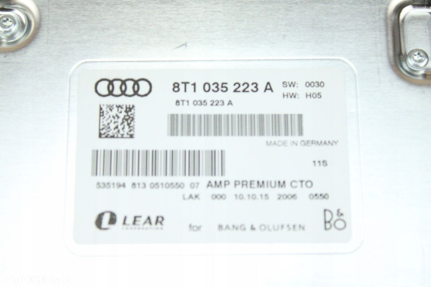 ORYGINALNY WZMACNIACZ AUDIO BANG  OLUFSEN AUDI A5 8T LIFT 8T1035223A 12km - 7