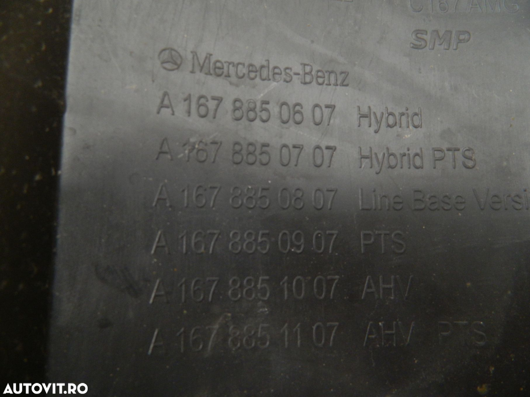 Spoiler bara spate, Mercedes GLE 167, AMG C167, Coupe, 2019, 2020, 2021, 2022, 2023, cod origine OE A1678850607. - 10