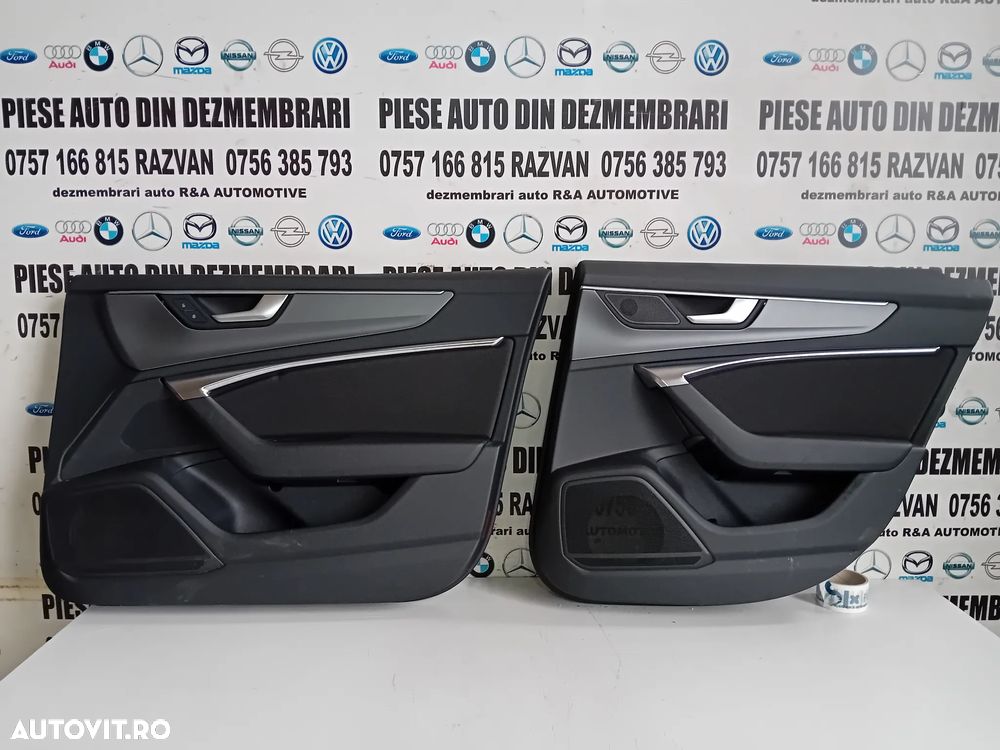 Fata Tapiterie Usa Dreapta Fata Spate Audi A6 4K C8 Cu Lumini Ambientale LED - 1