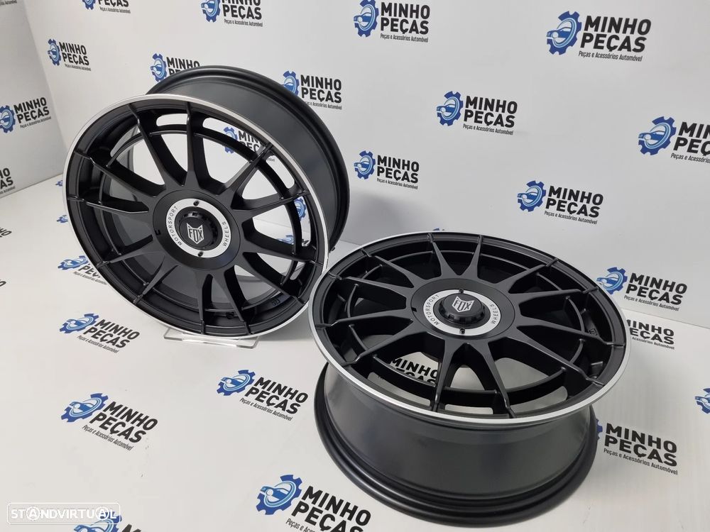 Jantes Fox VR4 em 16 Satin Black (4x100 | 4x108) - 5