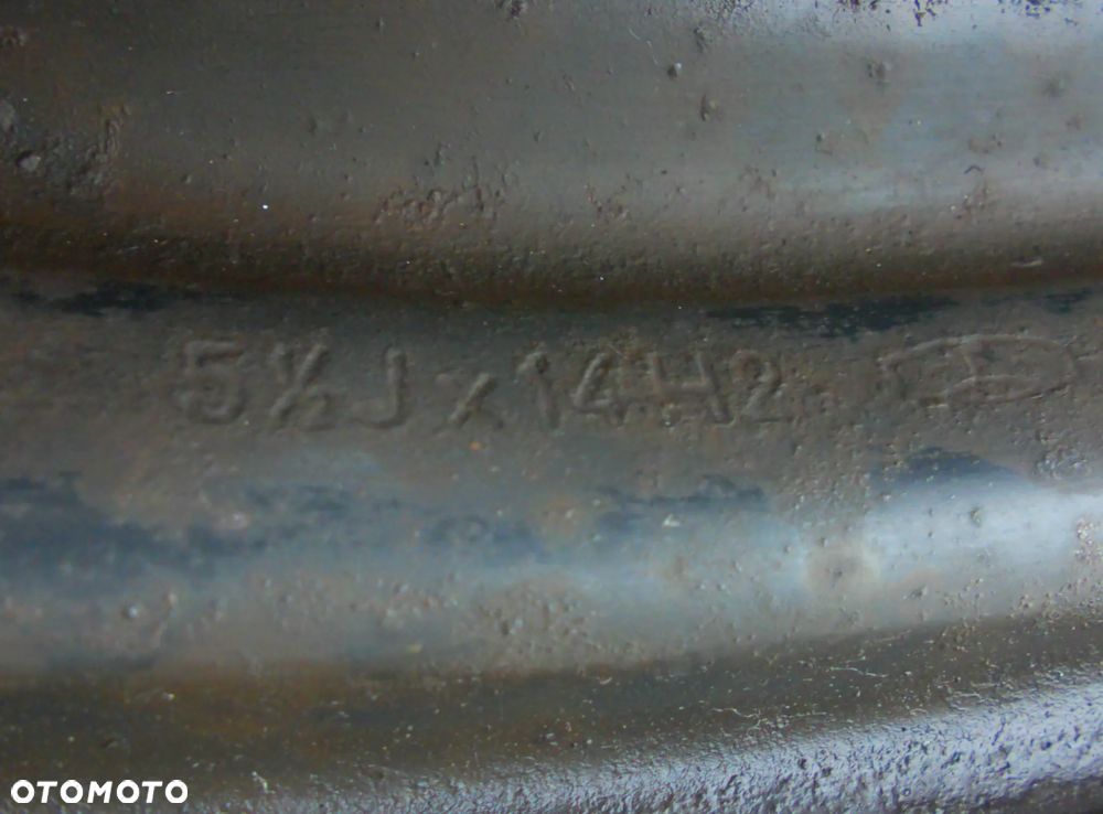 Fiat Felga Felgi Stalowe 4x98 5.5Jx14 et 35 - 6