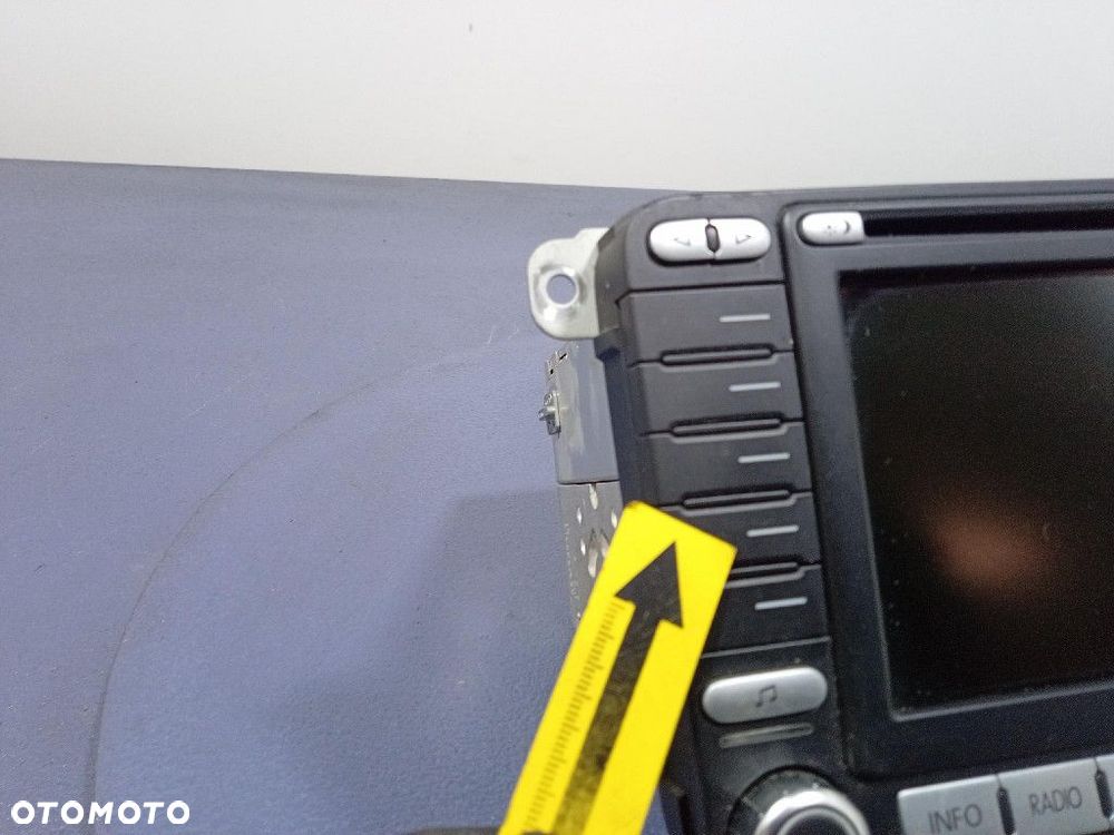 VW PASSAT B6 GOLF V RADIO NAWIGACJA OEM 1K0035198C - 11
