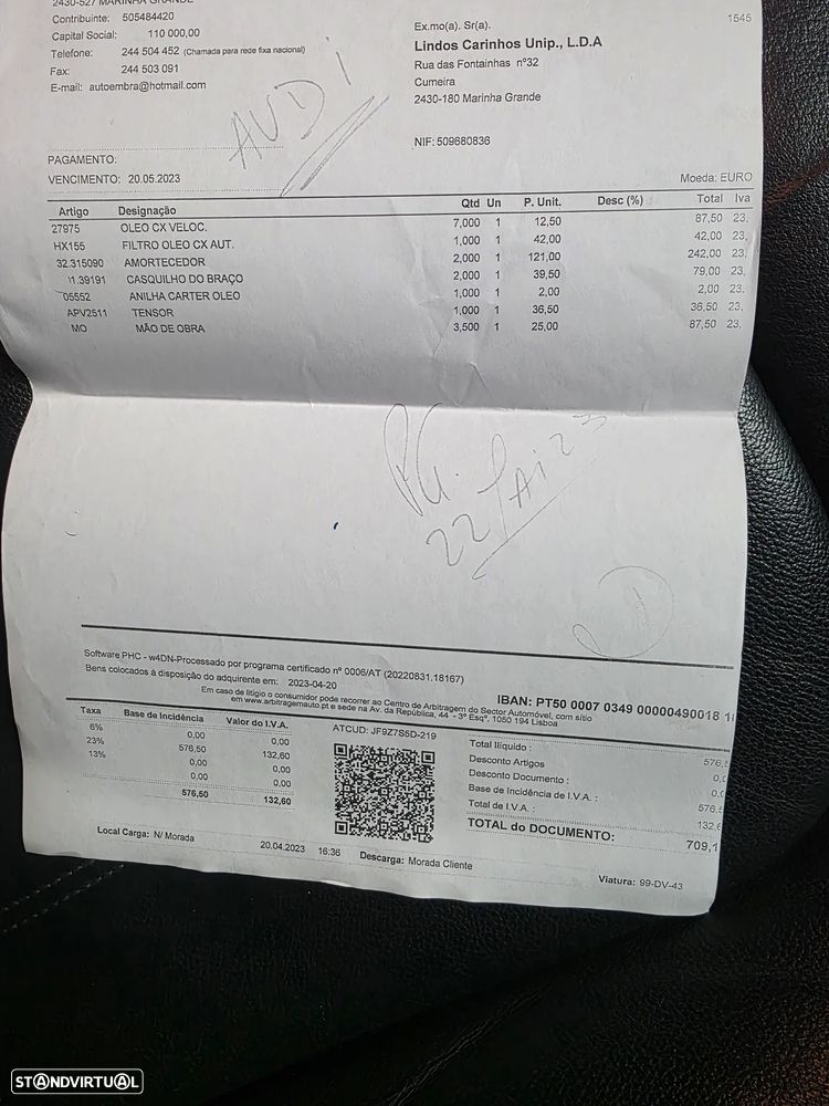 Audi A6 2.0 TDI Advance Multitronic - 10