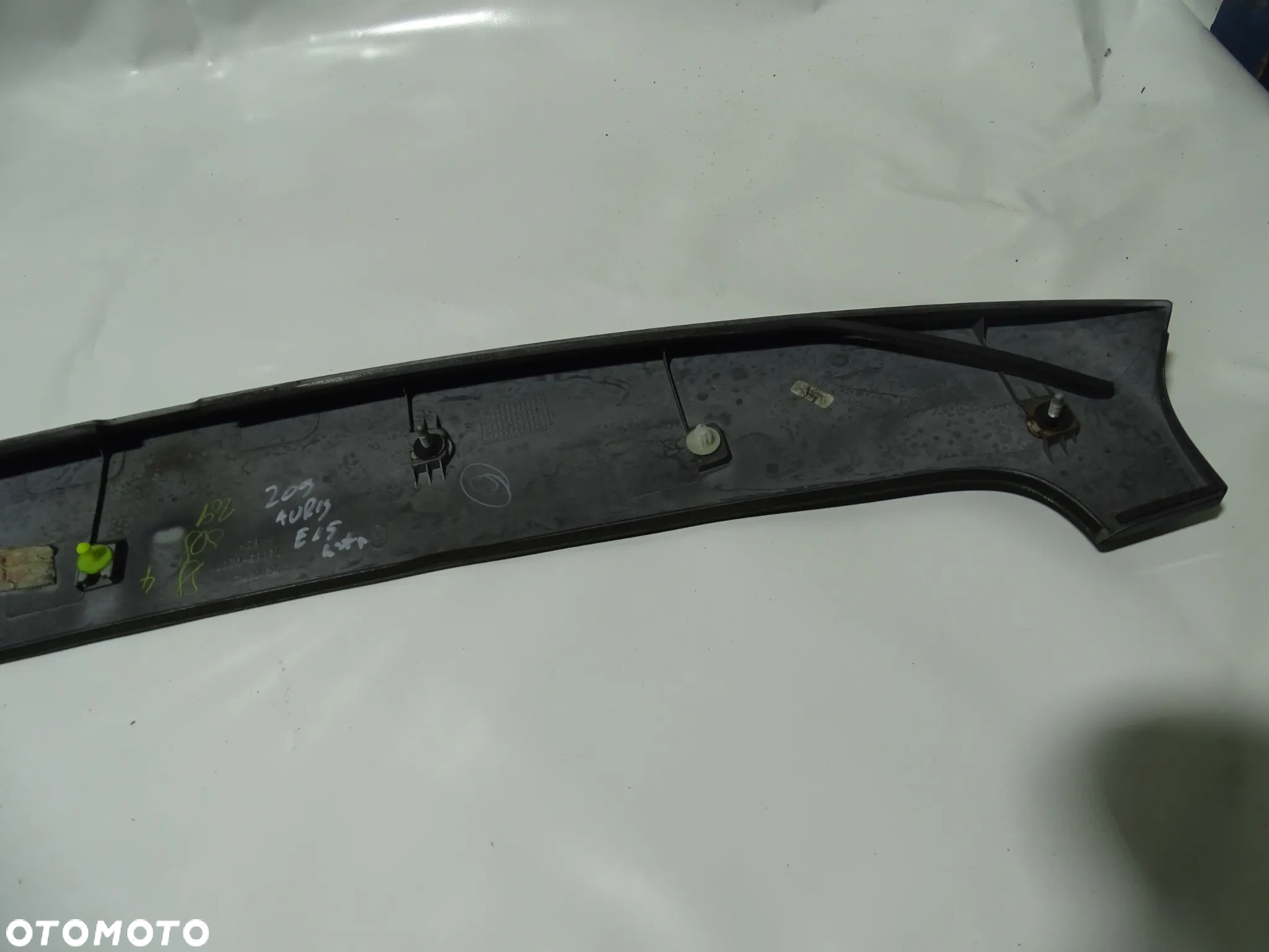 DASZEK SPOILER LOTKA KLAPY TOYOTA AURIS I E15 76085-02070 209 F-VAT - 5