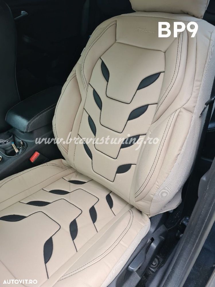 Huse scaun auto Premium Piele Audi, Skoda, Opel,BMW,Vw ,Mercedes etc - 8