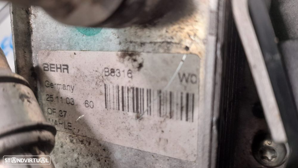 RADIADOR REFRIGERADOR FILTRO OLEO AGUA 7505203 BMW SERIE 3 E46 330 CI COUPE 231CV M54306S3 - 5