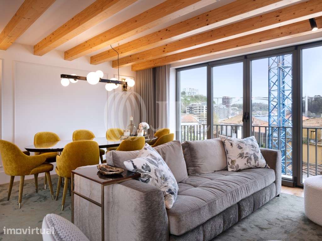 Apartamento T3 duplex com vista rio, na Foz, Porto - View 2
