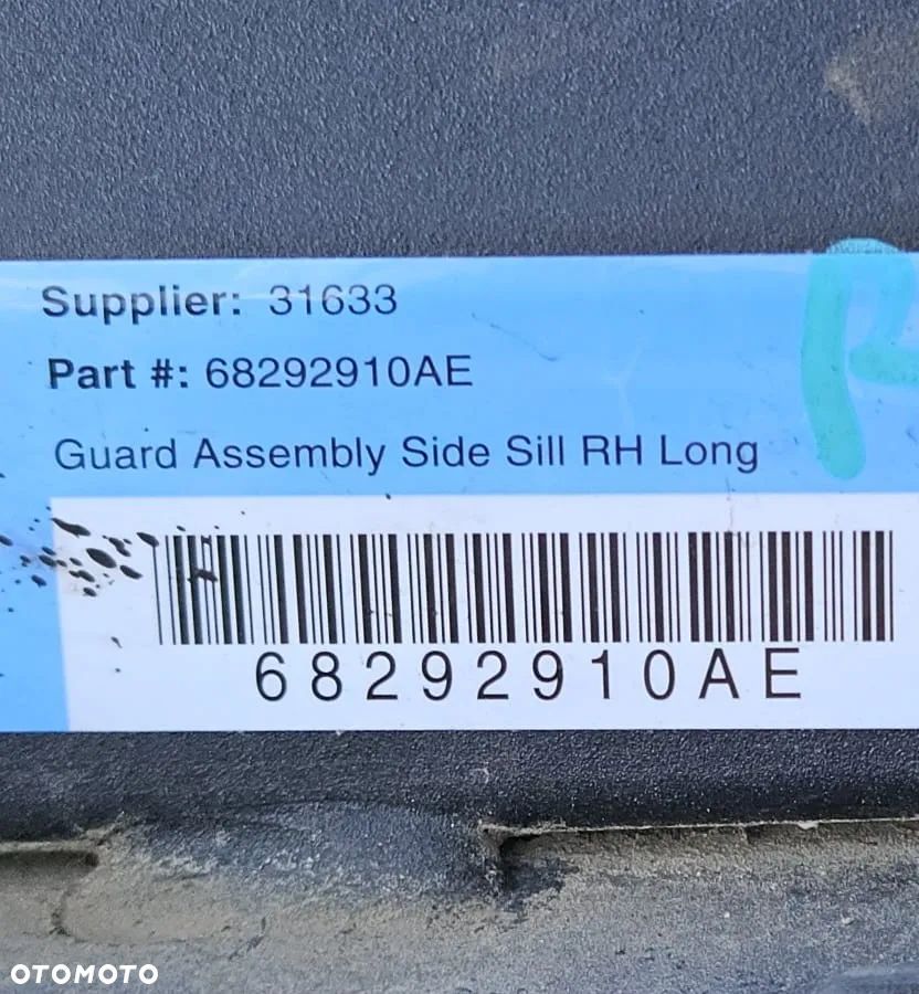 Progi próg stopień JEEP Wrangler JL 68292910AE 68292911AE - 4